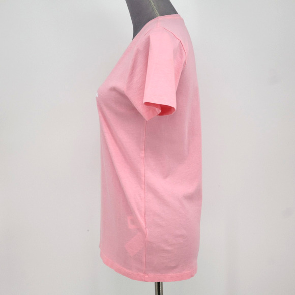J Crew Top Womens Small Pink Cotton Collector Tee Sea Gals T-shirt Pullover New - Picture 13 of 16